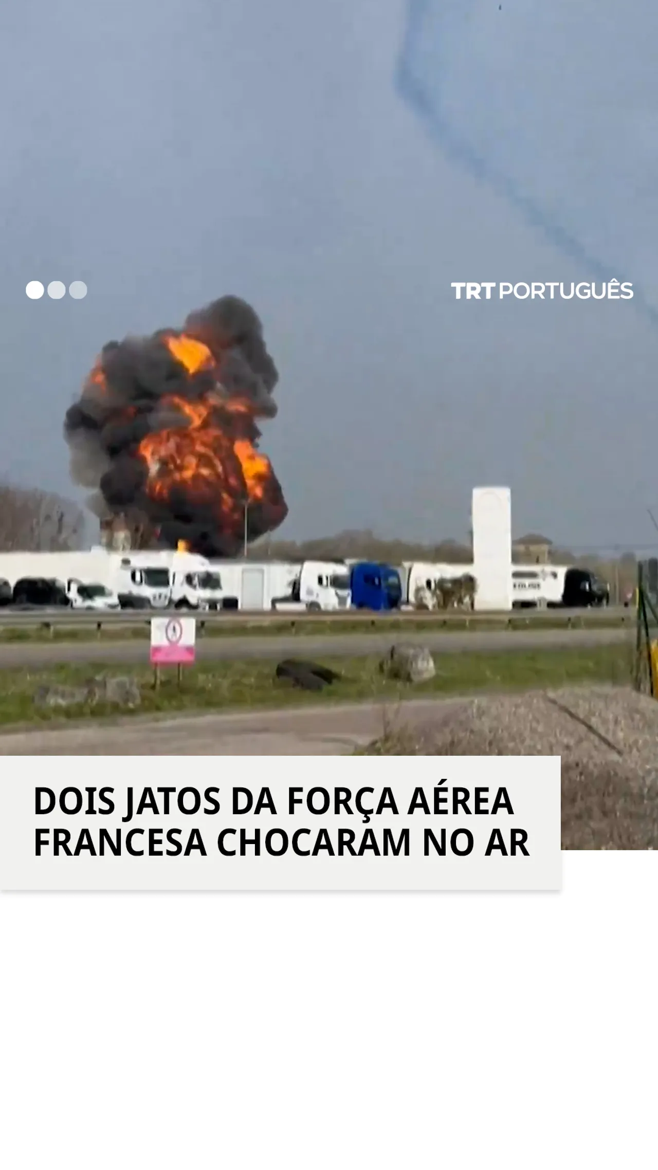 Dois jatos da Força Aérea Francesa chocaram no ar
